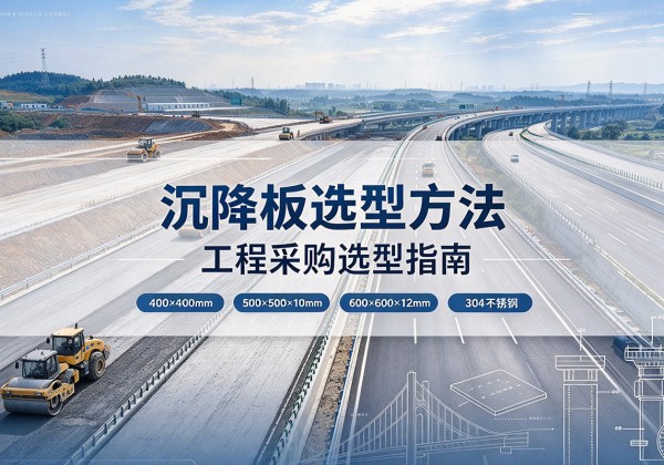 合肥沉降板选择方法
